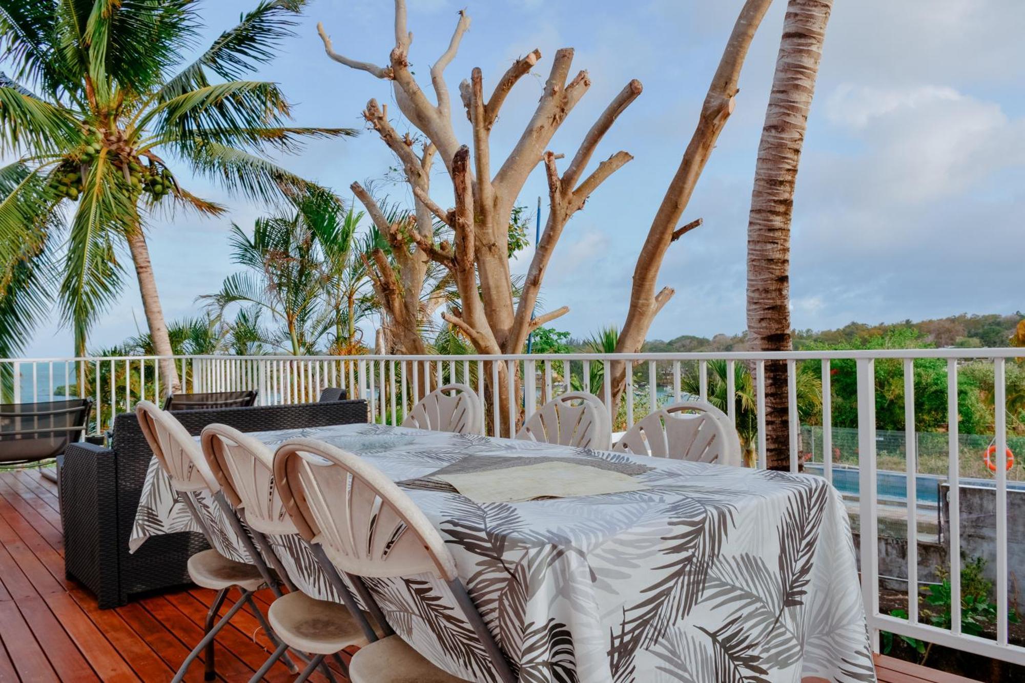 Boutique Villa On The Rocks With Stunning Sea Views, Infinity Pool & Private Sea Trou d'Eau Douce Exteriör bild