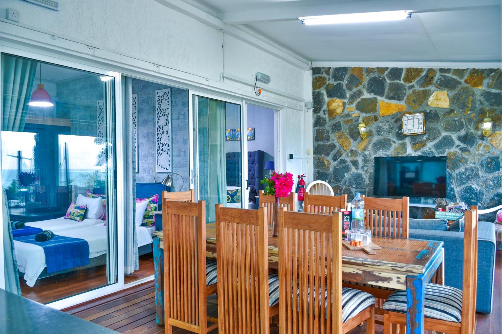 Boutique Villa On The Rocks With Stunning Sea Views, Infinity Pool & Private Sea Trou d'Eau Douce Exteriör bild