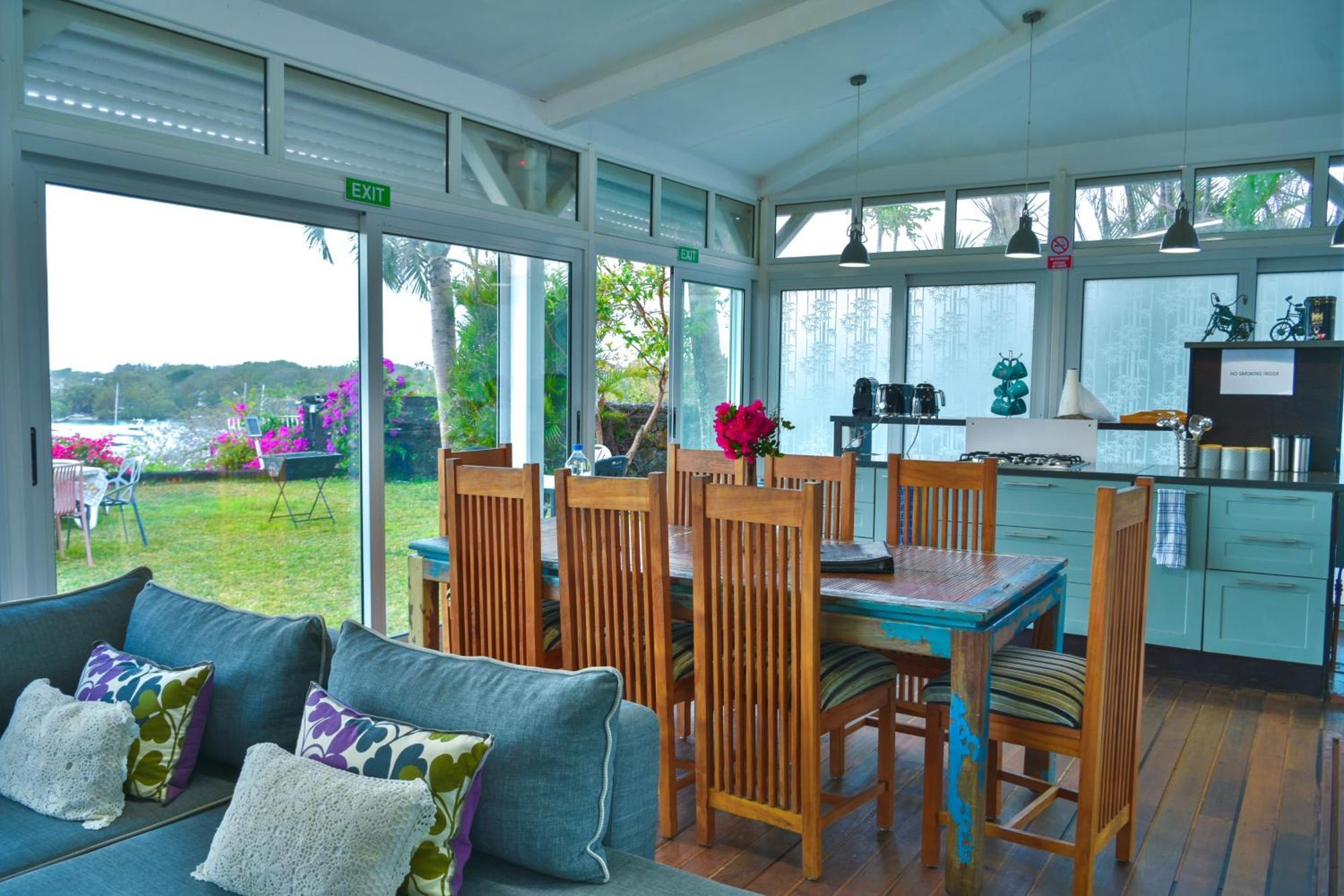 Boutique Villa On The Rocks With Stunning Sea Views, Infinity Pool & Private Sea Trou d'Eau Douce Exteriör bild